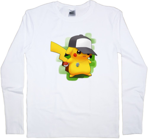 Pokemon Go - Men's Longsleeve Shirt - ПИКАЧУ 3 - Mfest