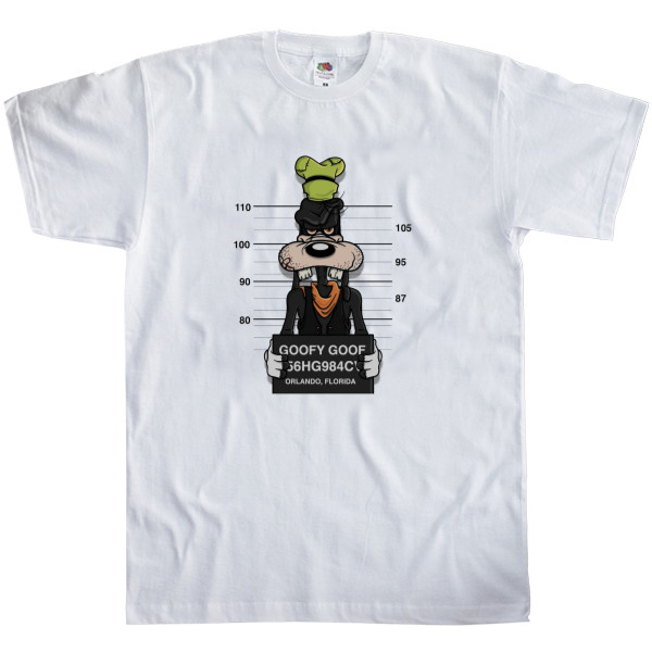 Микки Маус - Kids' T-Shirt Fruit of the loom - Goofy Goof - Mfest