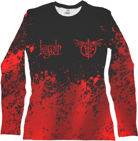 Lamb of God - Women's Longsleeve Shirt 3D - Lamb of God 8 - Mfest