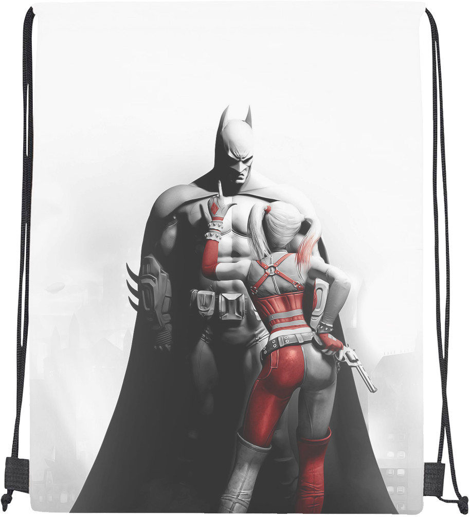Batman vs Superman - Drawstring Bag - Batman: Arkham City (2) - Mfest