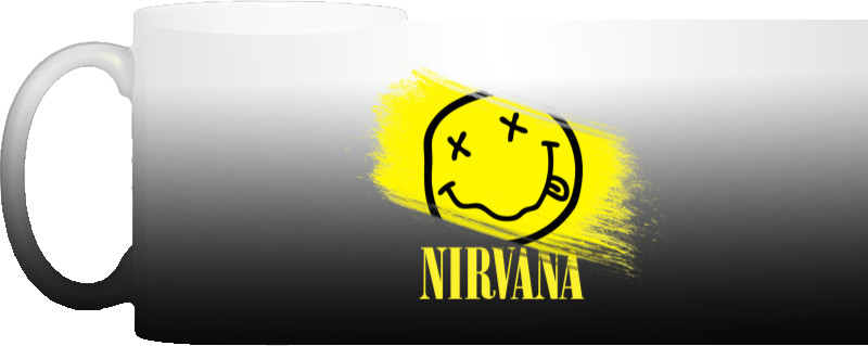 Nirvana - Чашка Хамелеон - NIRVANA (23) - Mfest