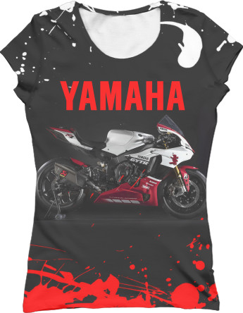 Yamaha - Футболка 3D Жіноча - YAMAHA (12) - Mfest