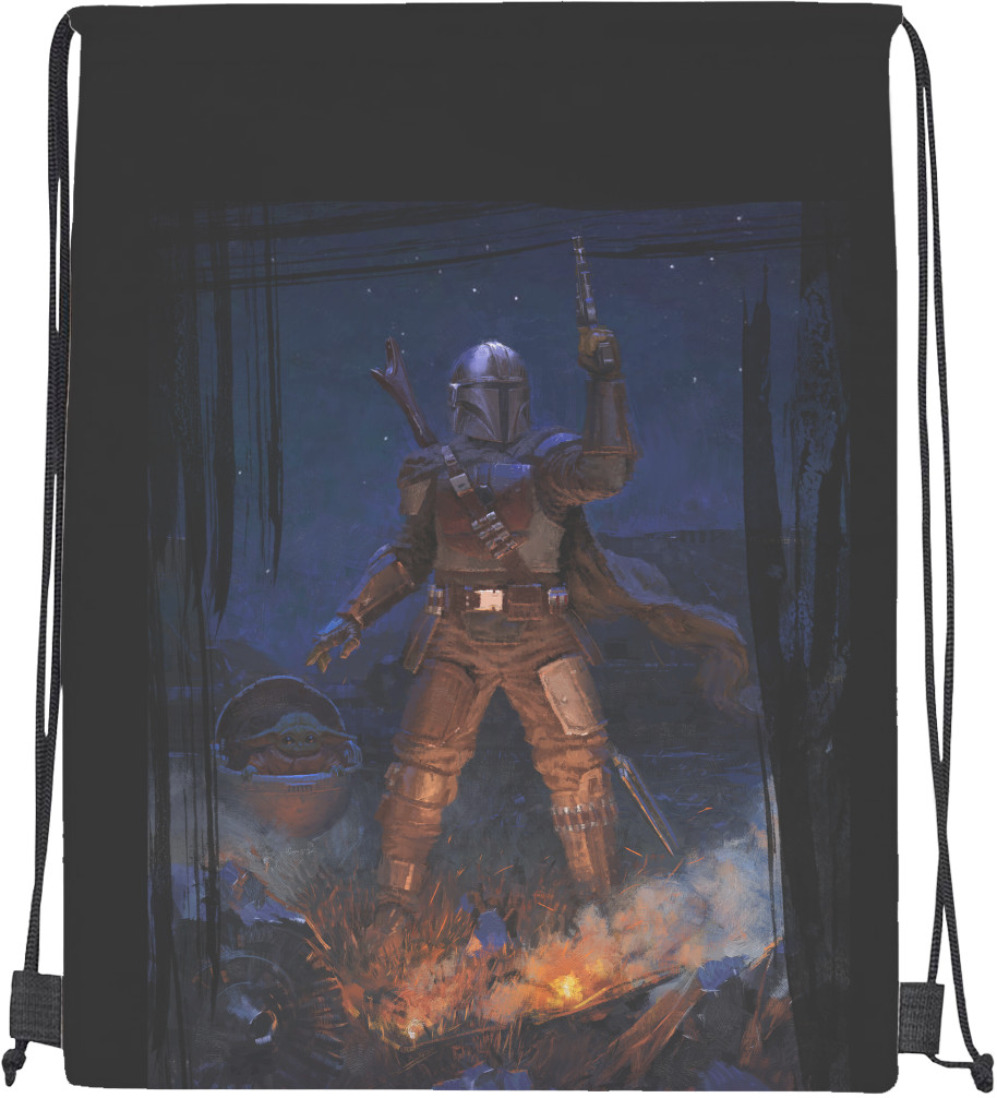 The Mandalorian / Мандалорець - Drawstring Bag - The Mandalorian (1) - Mfest