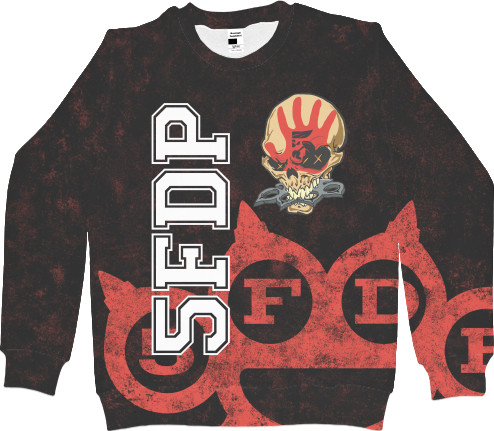 Five Finger Death Punch - Kids' Sweatshirt 3D - Five Finger Death Punch (9) - Mfest