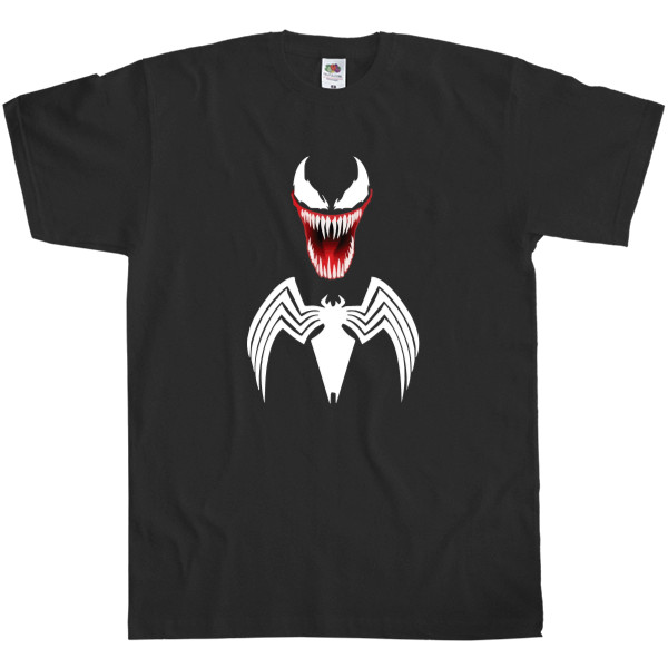 Venom - Men's T-Shirt Fruit of the loom - Venom Spider - Mfest