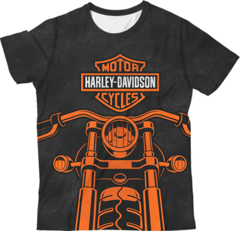 Harley-Davidson - Kids' T-Shirt 3D - Harley-Davidson [3] - Mfest