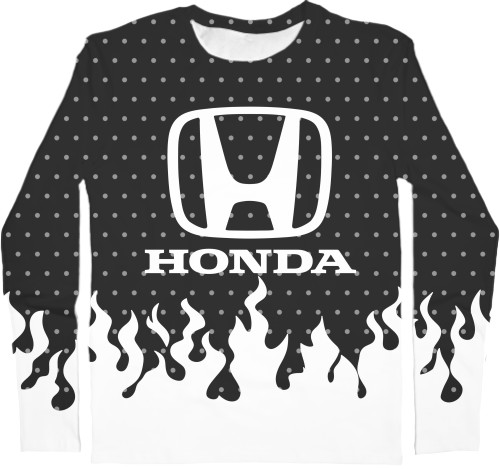 Honda - Men's Longsleeve Shirt 3D - HONDA [3] - Mfest
