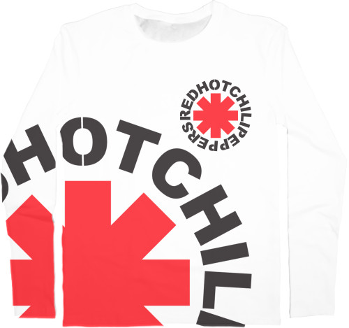Red Hot Chili Peppers - Men's Longsleeve Shirt 3D - Red Hot Chili Peppers [5] - Mfest