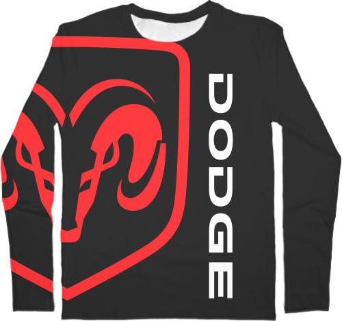 Dodge - Men's Longsleeve Shirt 3D - DODGE [2] - Mfest