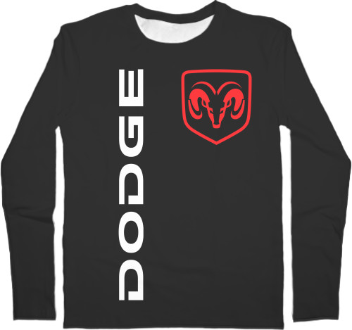 Dodge - Men's Longsleeve Shirt 3D - DODGE [4] - Mfest