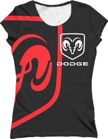 Dodge - Women's T-Shirt 3D - DODGE [3] - Mfest