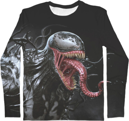 Venom - Men's Longsleeve Shirt 3D - VENOM [1] - Mfest