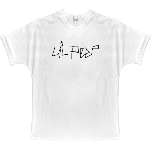 Lil Peep - Футболка Оверсайз - LIL PEEP (15) - Mfest