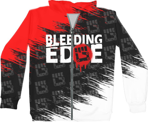 Bleeding Edge - Unisex Zip-through Hoodie 3D - Bleeding Edge [4] - Mfest