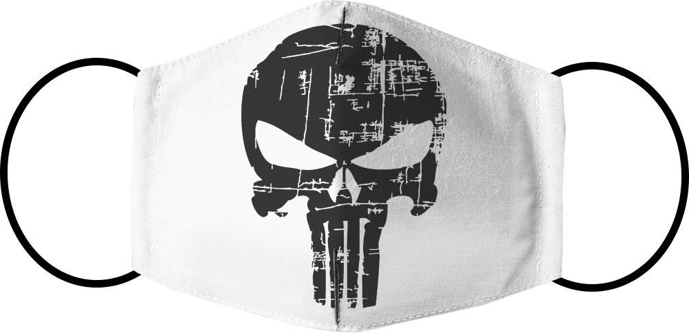 Punisher - Маска на лице - Каратель 3 - Mfest