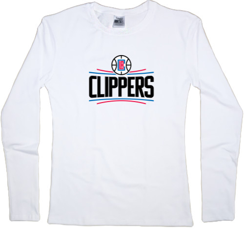 Баскетбол - Women's Longsleeve Shirt - Los Angeles Clippers (1) - Mfest