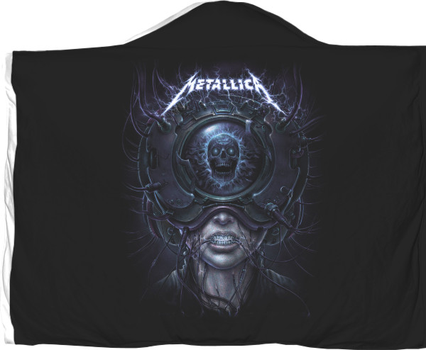 Metallica - Плед з капюшоном 3D - METALLICA (9) - Mfest