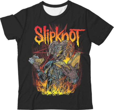 Slipknot - Kids' T-Shirt 3D - Slipknot (12) - Mfest