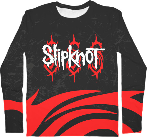 Slipknot - Футболка з Довгим Рукавом Чоловіча 3D - Slipknot (4) - Mfest