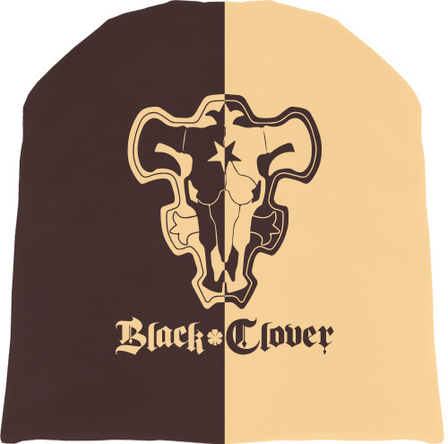Черный клевер - Шапка 3D - Black Clover (Черный Клевер) 3 - Mfest