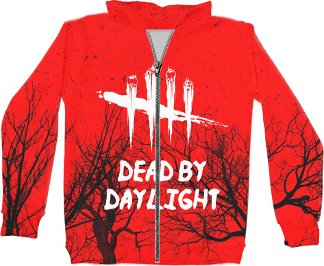 Dead by Daylight - Kids' Zip-through Hoodie 3D - DEAD BY DAYLIGHT (3) - Mfest