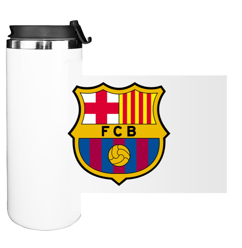 Футбол - Water Bottle on Tumbler - Barcelona (2) - Mfest