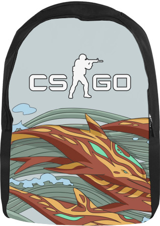 Counter-Strike: Global Offensive - Backpack 3D - CS GO - Aquamarine Revenge - Mfest