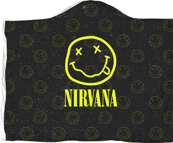 Nirvana - Плед з капюшоном 3D - NIRVANA (17) - Mfest