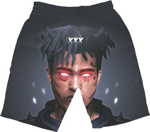 XXXTentacion - Men's Shorts 3D - XXXTENTACION (13) - Mfest