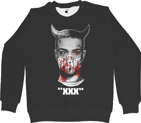 XXXTentacion - Men's Sweatshirt 3D - XXXTENTACION (12) - Mfest