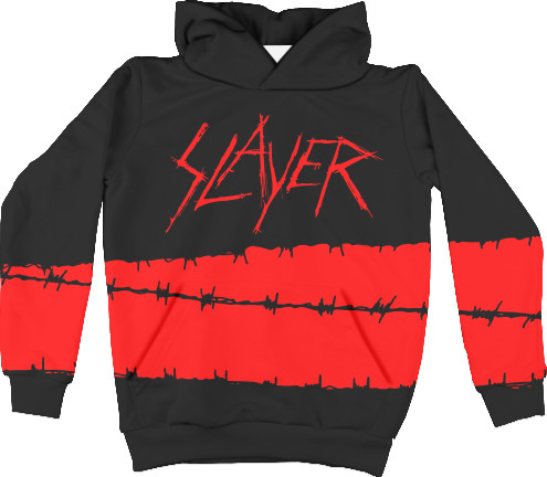 Slayer - Kids' Hoodie 3D - SLAYER  (10) - Mfest
