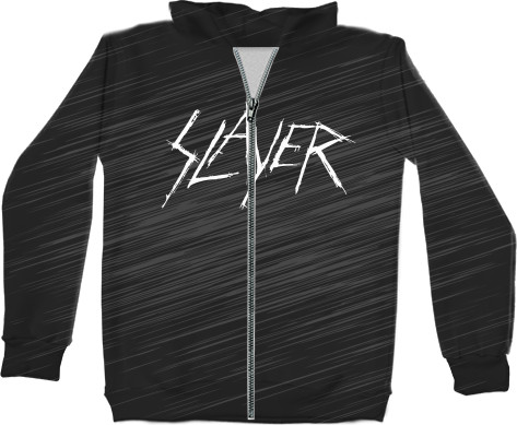 Slayer - Худі на блискавці 3D Дитяче - SLAYER (4) - Mfest