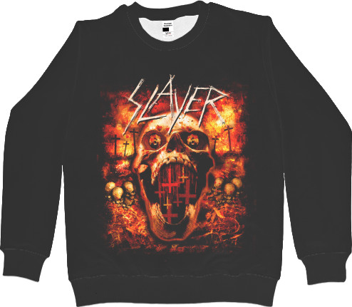 Slayer - Світшот 3D Чоловічий - SLAYER  (5) - Mfest