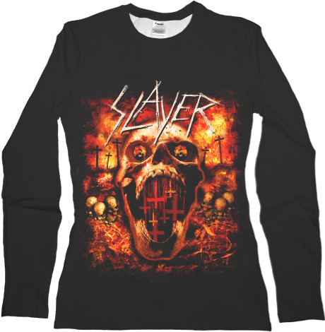 Slayer - Women's Longsleeve Shirt 3D - SLAYER  (5) - Mfest