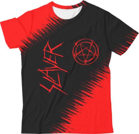 Slayer - Kids' T-Shirt 3D - SLAYER  (3) - Mfest