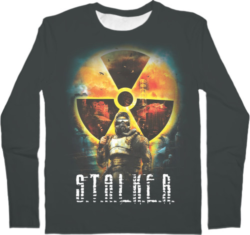Stalker - Kids' Longsleeve Shirt 3D - Stalker (1) - Mfest