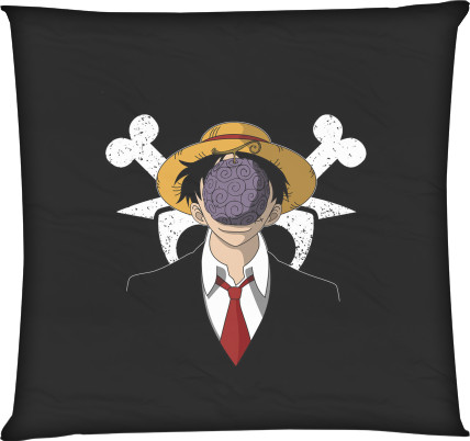 One Piece - Square Throw Pillow - One Piece (3) - Mfest