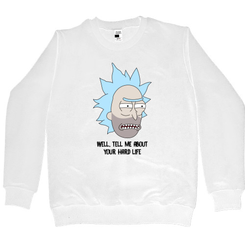 Рик и Морти - Women's Premium Sweatshirt - Rick and Morty 04 - Mfest