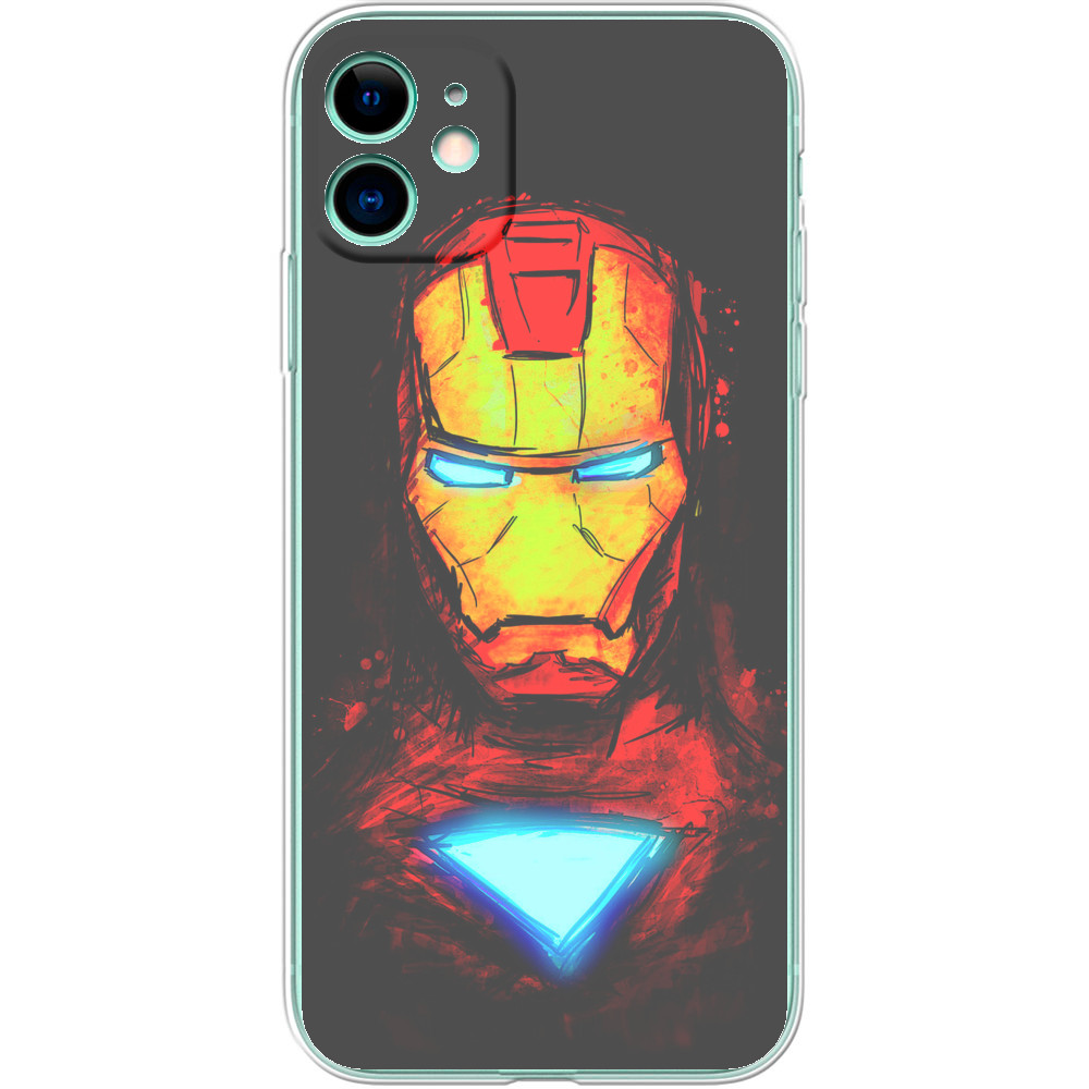 Iron Man - Чохол iPhone - Iron Man (Граффити) - Mfest