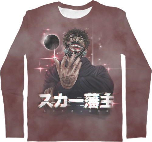 Scarlxrd - Kids' Longsleeve Shirt 3D - Scarlxrd (4) - Mfest