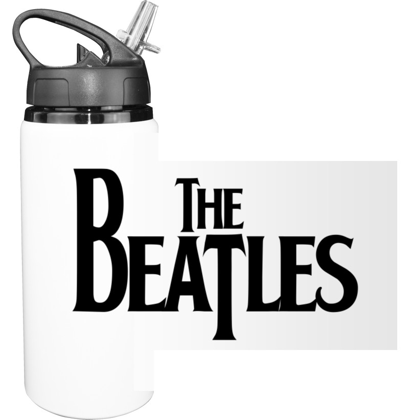 The Beatles - Бутылка для воды - The Beatles (Черный) - Mfest