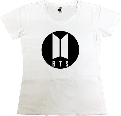 BTS - Women's Premium T-Shirt - Круг (BTS) - Mfest
