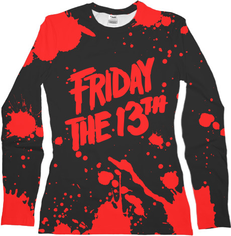 Friday the 13th - Футболка з Довгим Рукавом Жіноча 3D - Friday the 13th (1) - Mfest