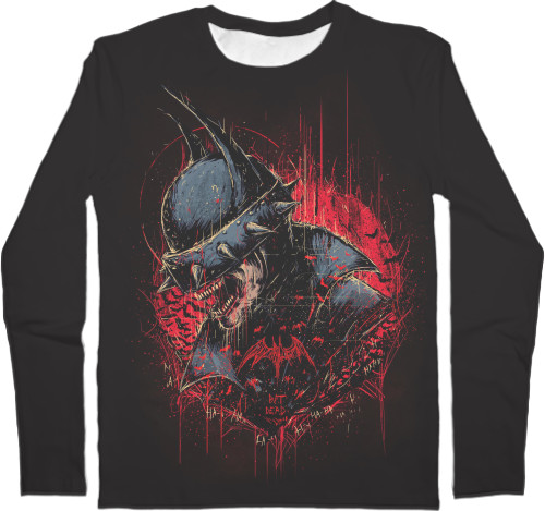 Batman vs Superman - Kids' Longsleeve Shirt 3D - Batman METAL - Mfest