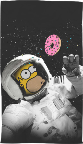 Simpson - Рушник 3D - Гомер в космосе - Mfest