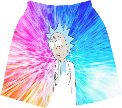 Рик и Морти - Men's Shorts 3D - Rick and Morty - Mfest