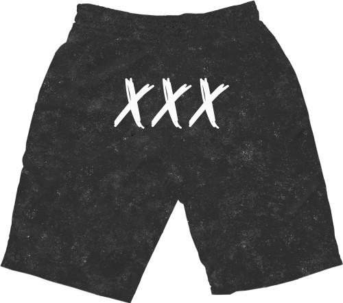 XXXTentacion - Шорти 3D Чоловічі - XXX: PEOPLE SUCK (Сзади) - Mfest