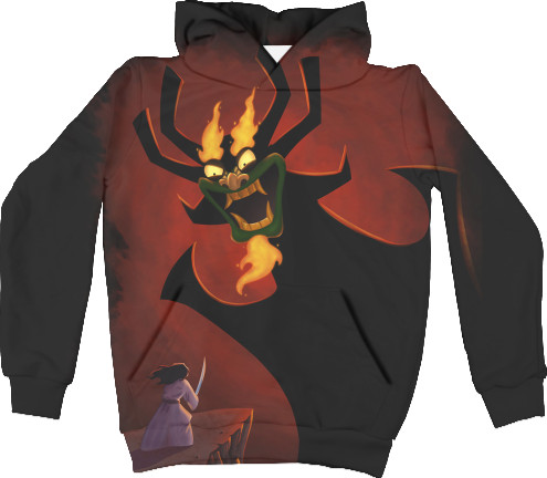 Самурай Джек - Kids' Hoodie 3D - Самурай Джек (1) - Mfest