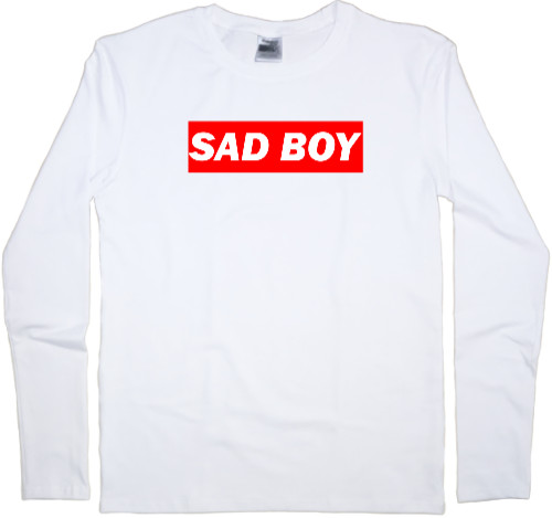 Supreme - Men's Longsleeve Shirt - Sad Boy - Mfest