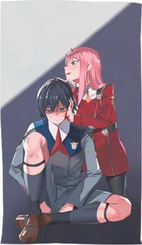 Darling in the Franxx - Рушник 3D - Милый во Франксе (1) - Mfest